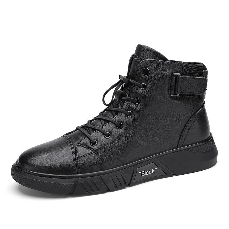 Robust Black Men's Shoes - Maxwell-6-State of Style