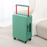 Robust PP hard shell suitcase – Dublin-Green-S (42 L)-State of Style