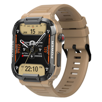 Robust Smartwatch for Men - IronPulse X1-Beige-State of Style