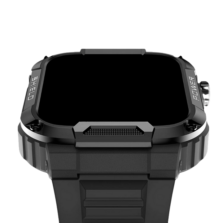 Robust Smartwatch for Men - IronPulse X1-Black-State of Style