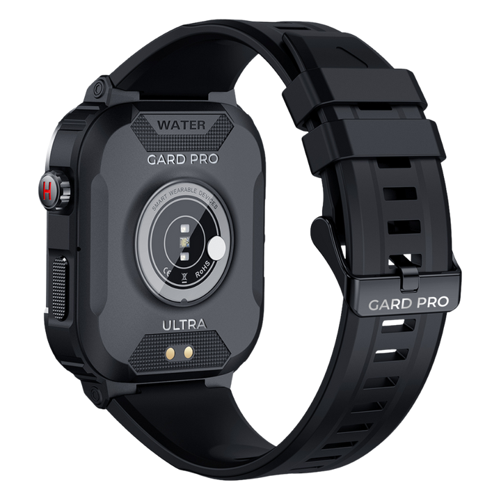 Robust Smartwatch for Men - IronPulse X1-Black-State of Style