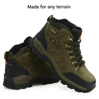 Robust Versatile Walking Shoes - Expedition Trek-Green-3.5-State of Style