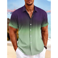 ROCCO - Men's Short-Sleeve Gradient Shirt-ROCCO-6-M-State of Style