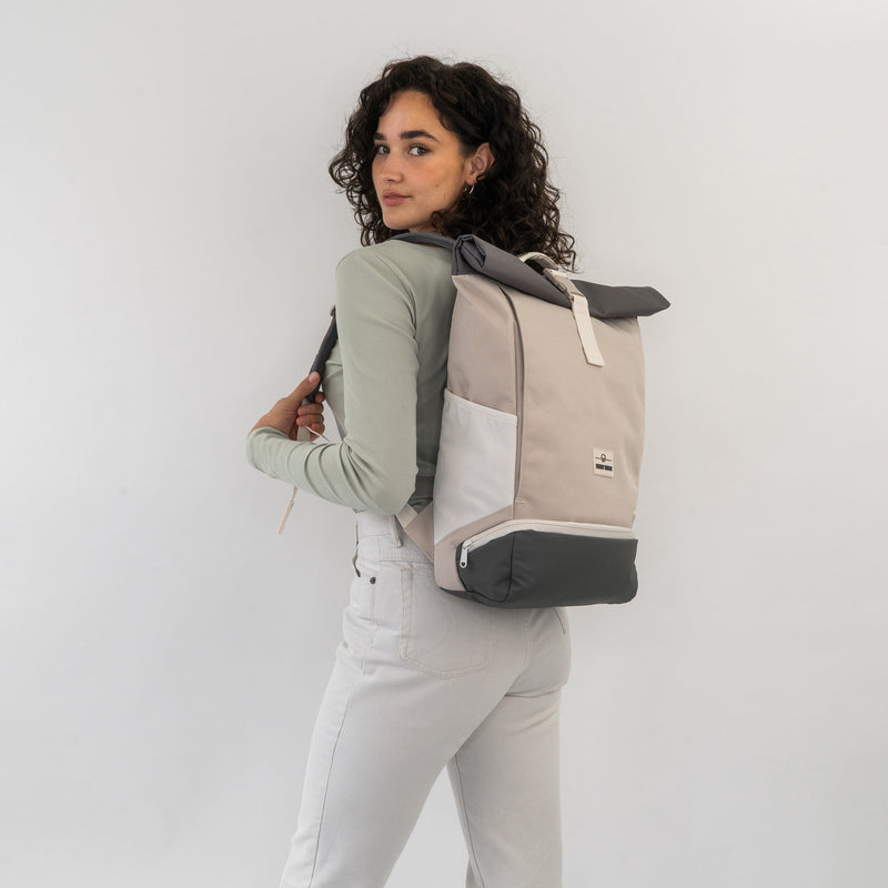 Rolltop Backpack – UrbanFlow-Black-State of Style