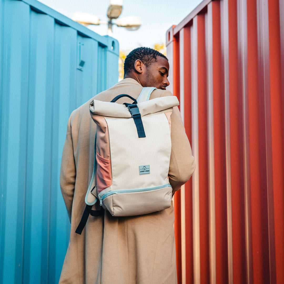 Rolltop Backpack – UrbanFlow-Black-State of Style