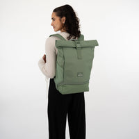 Rolltop Backpack – UrbanFlow-Black-State of Style