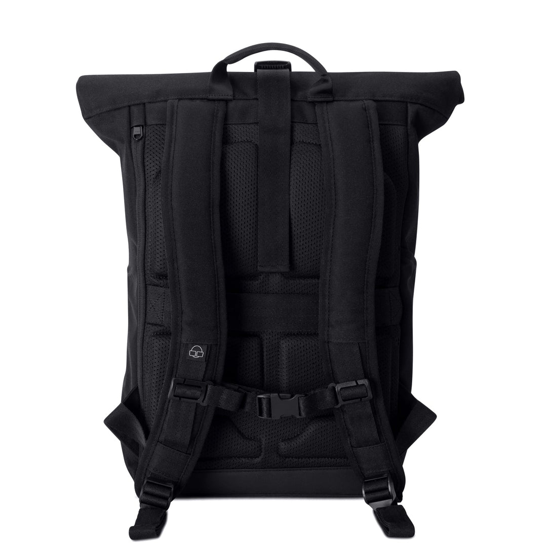 Rolltop Backpack – UrbanFlow-Black-State of Style