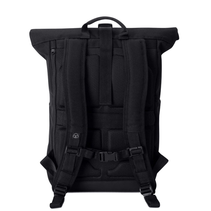 Rolltop Backpack – UrbanFlow-Black-State of Style