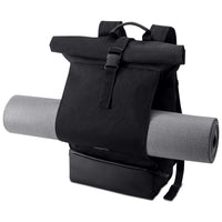 Rolltop Backpack – UrbanFlow-Black-State of Style
