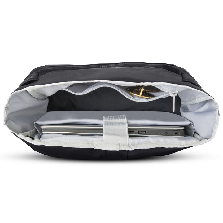 Rolltop Backpack – UrbanFlow-Black-State of Style
