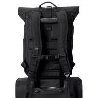Rolltop Backpack – UrbanFlow-Black-State of Style