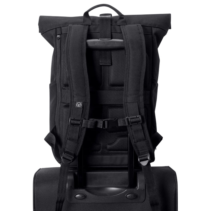 Rolltop Backpack – UrbanFlow-Black-State of Style