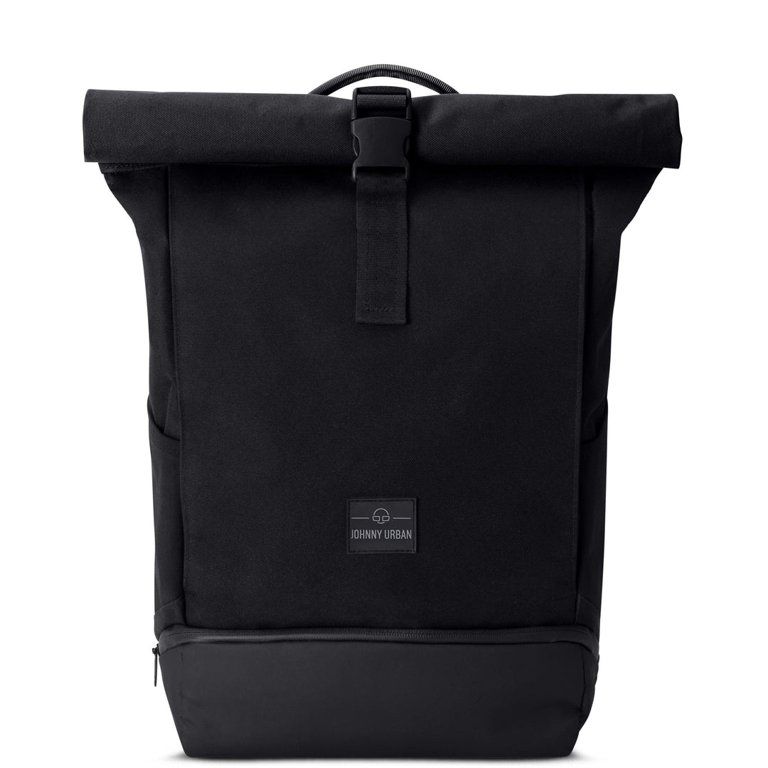 Rolltop Backpack – UrbanFlow-Black-State of Style