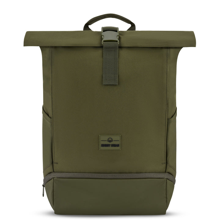 Rolltop Backpack – UrbanFlow-Dark green-State of Style