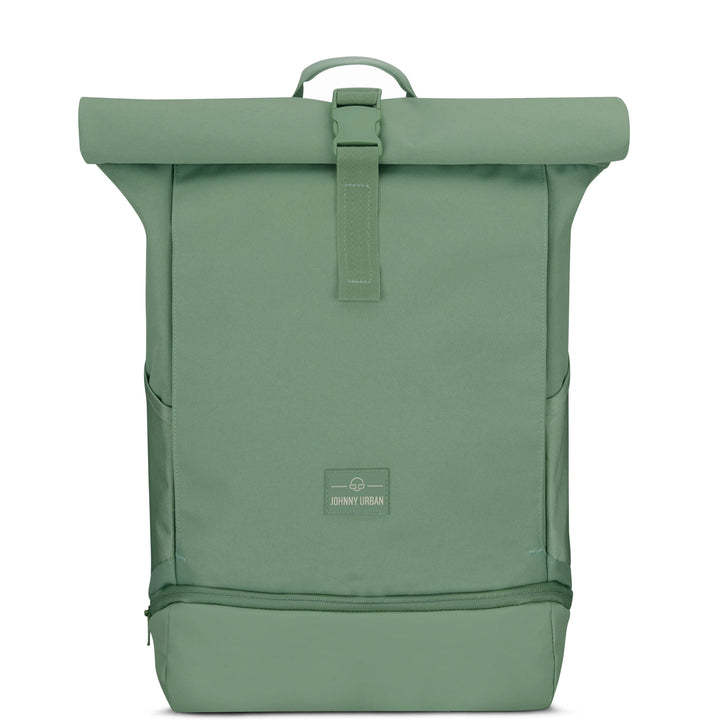 Rolltop Backpack – UrbanFlow-Green-State of Style