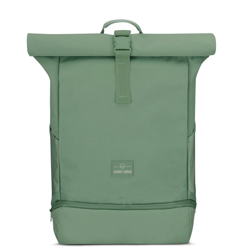 Rolltop Backpack – UrbanFlow-Green-State of Style