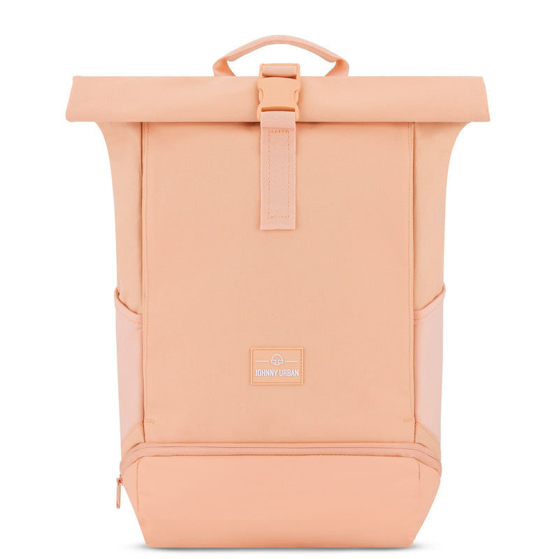 Rolltop Backpack – UrbanFlow-Peach-State of Style
