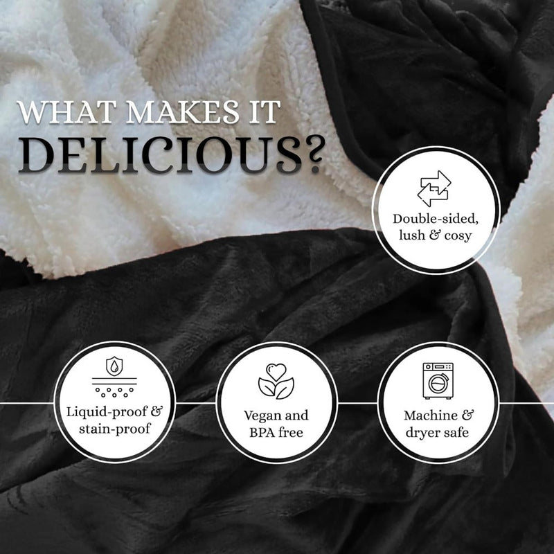 Romantic Blanket Set - RomanticShield-Brown-100x145cm-State of Style