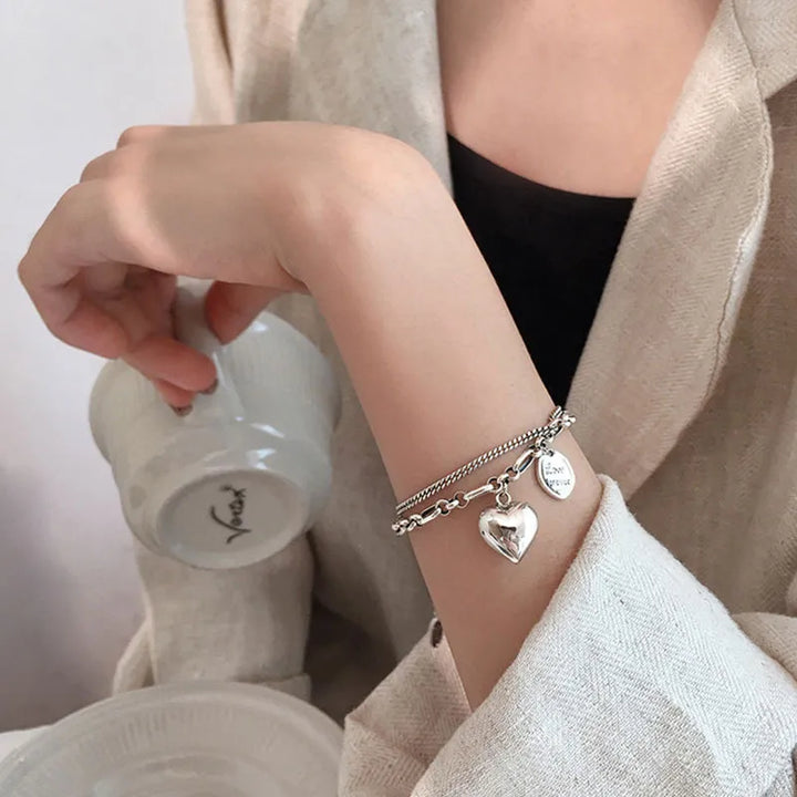 Romantic Duo Love Bracelet Set | Adjustable Matching Jewellery-State of Style