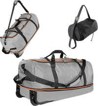 Extra Large Expandable Rolling Duffle Bag 110L–140L – Foldable Travel Luggage