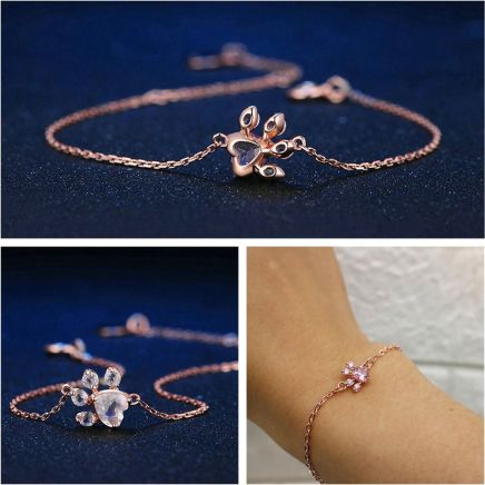 Rose Quartz Bracelet - LovePaw™-State of Style