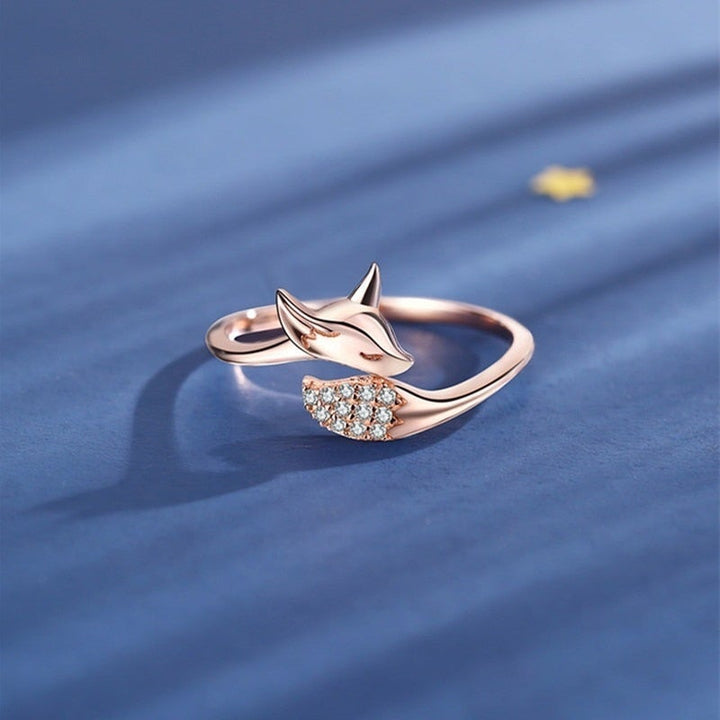 Rosé Silver Fox Ring – Finn (Buy 1, Get 1 FREE)-5-State of Style