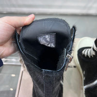 Rosy Runner Sneakers – High-Top Leather Sneakers with Thick Sole-Pink High-Top-AU 5.0 (22.5cm)-State of Style