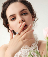 Rotating Crystal Ring | Elegant Spin Design | Women's Jewellery-State of Style