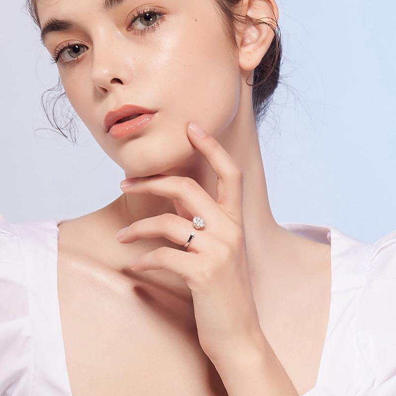 Rotating Crystal Ring | Elegant Spin Design | Women's Jewellery-State of Style