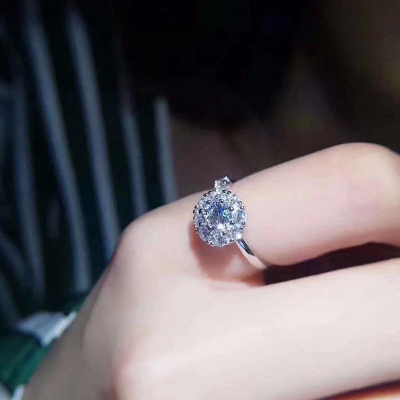 Rotating Crystal Ring | Elegant Spin Design | Women's Jewellery-State of Style
