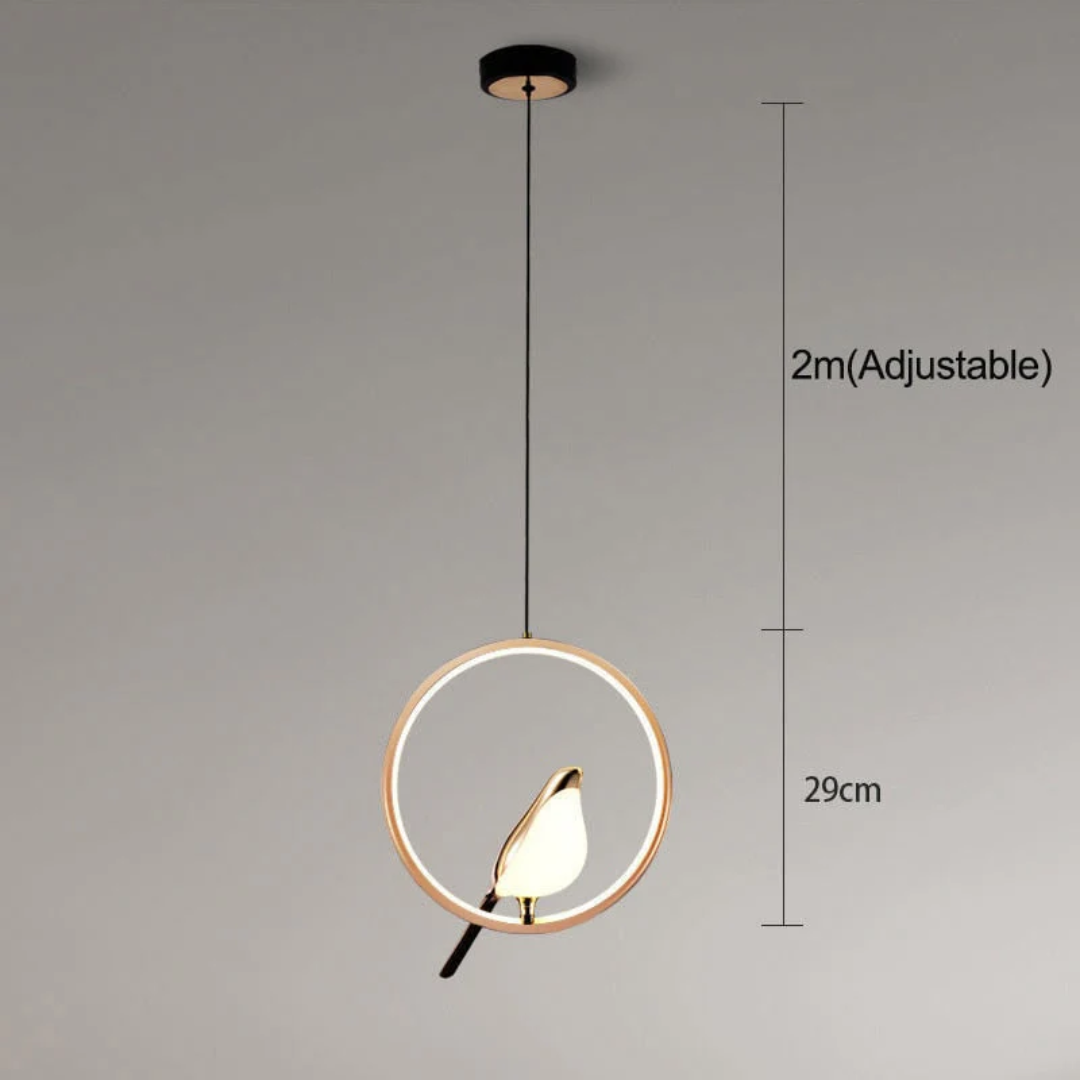 Rotating LED Wall Lamp - LuminaBird-1 Head-White Light-State of Style