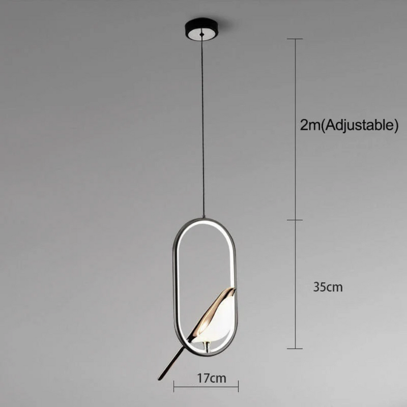 Rotating LED Wall Lamp - LuminaBird-1 Head-White Light-State of Style