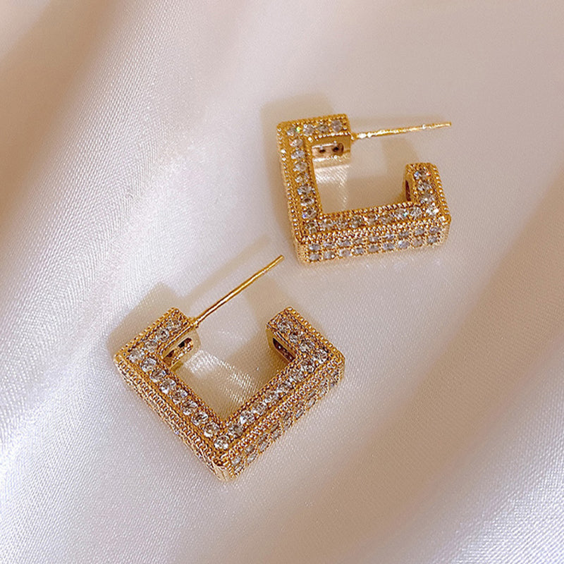 Royal Chimes | Hypoallergenic Dangle Earrings-Gold-State of Style