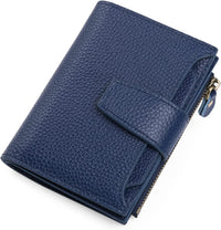 Compact Multi-Functional Leather Wallet – RFID Blocking