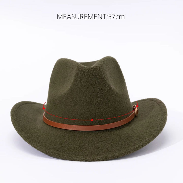 Rudolph Traditional Hat – Classic Wool Felt Jazz Hat-Army Green-State of Style