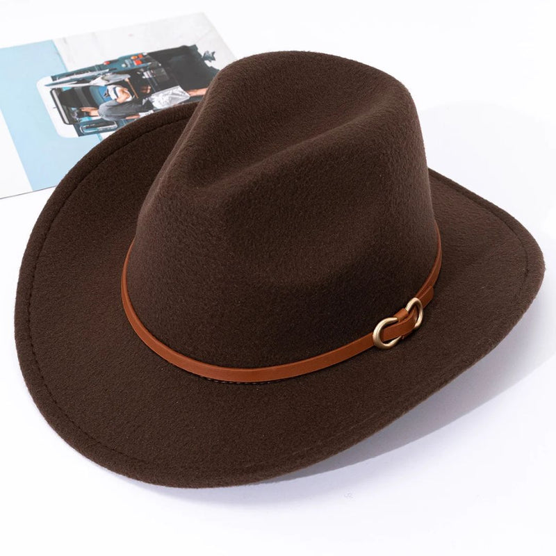 Rudolph Traditional Hat – Classic Wool Felt Jazz Hat-Brown-State of Style