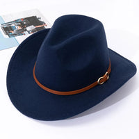 Rudolph Traditional Hat – Classic Wool Felt Jazz Hat-Navy Blue-State of Style