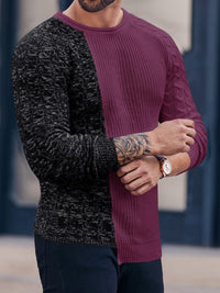 Rugged Men's Sweater – Damian-White Grey-M-State of Style