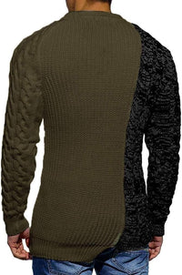 Rugged Men's Sweater – Damian-White Grey-M-State of Style