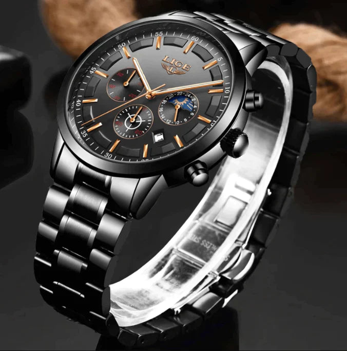 Rugged Steel for Everyday Reliability - SteelX Military Watch-State of Style