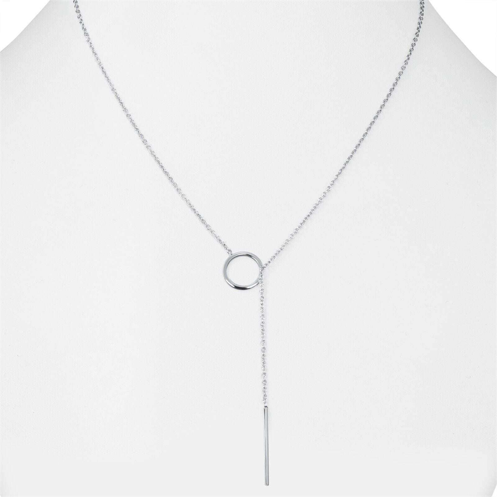 Gold Drop Bar Lariat Necklace | Elegant Women's Jewellery | Versatile Style