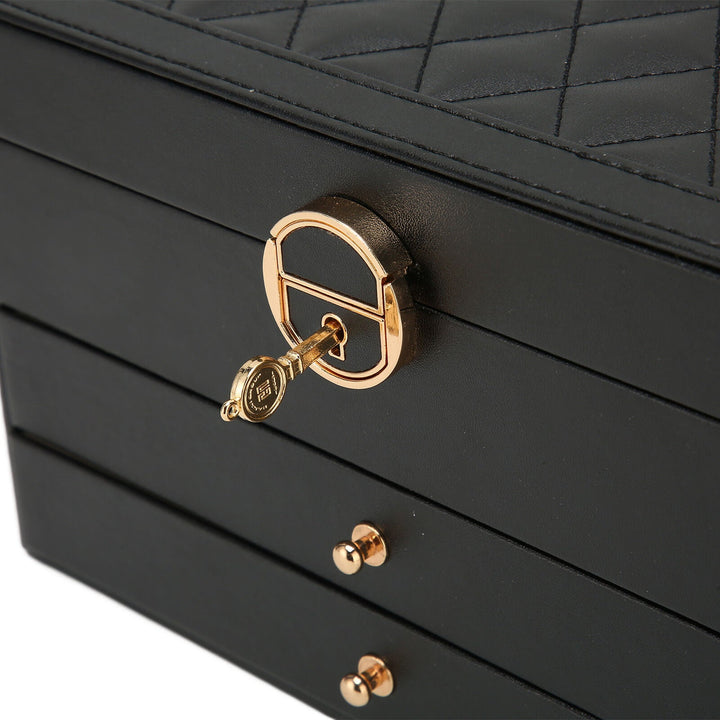 Multilayer Leather Jewellery Box | Organised and Stylish Storage