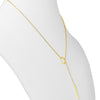 Gold Drop Bar Lariat Necklace | Elegant Women's Jewellery | Versatile Style