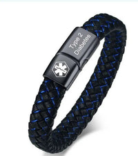Safety bracelet - SafeGuard Band-Diabetes Type 2-19 cm-State of Style