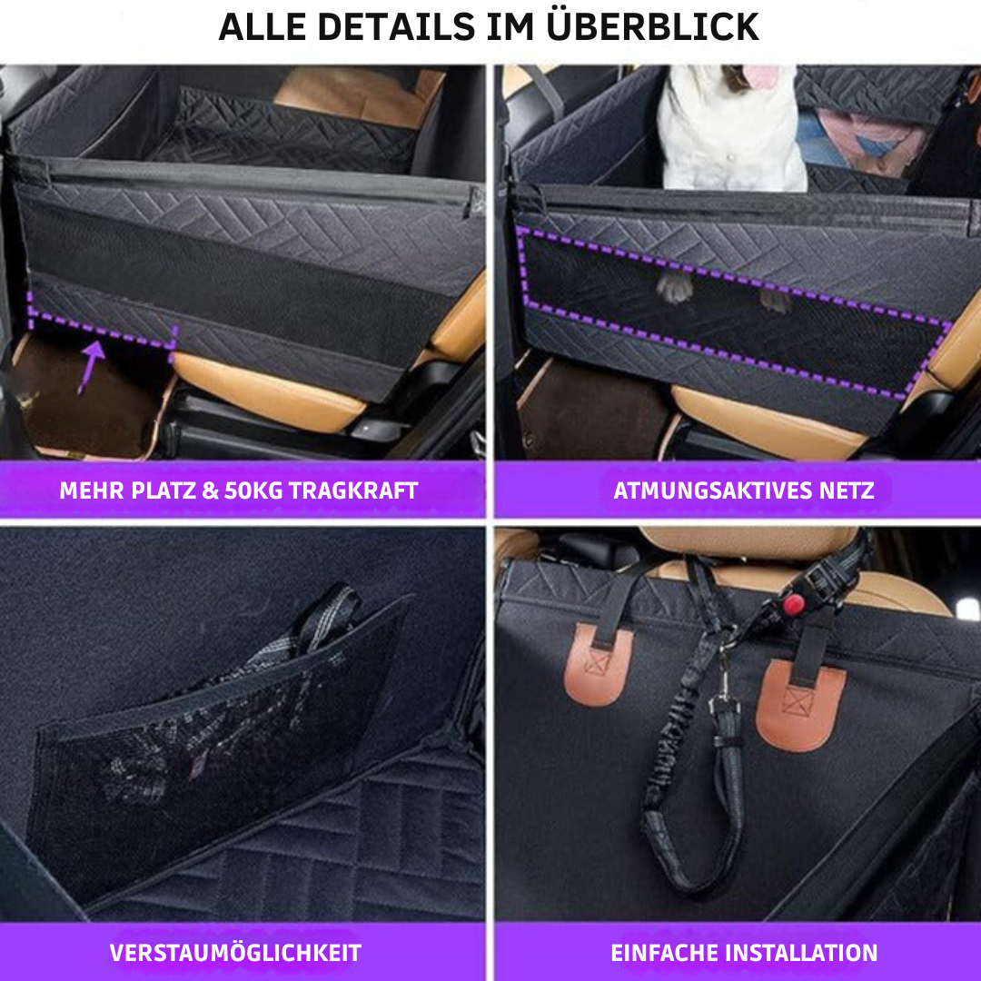 Safety Mat for Your Dog in the Car - PupProtector Plus-Grey-State of Style