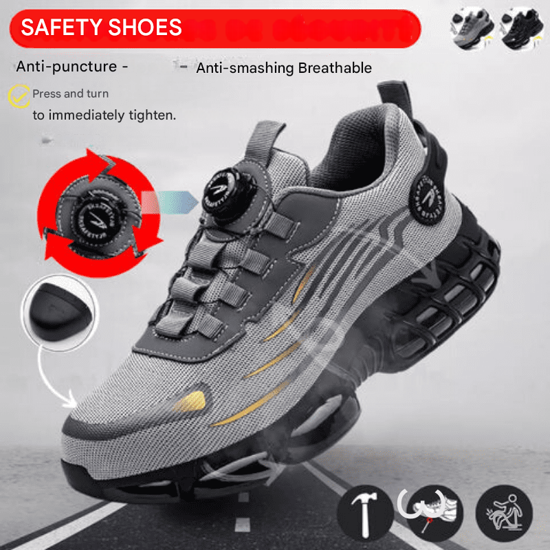 Safety Shoes with Steel Toe - ProGuard-Black-4.0-State of Style