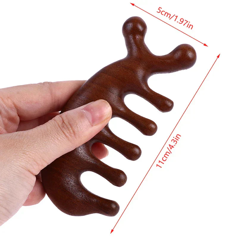 Sandalwood Massage Comb - CalmComb-State of Style