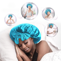 Satin Bonnet – Sleep Cap for Women-Champagne-State of Style