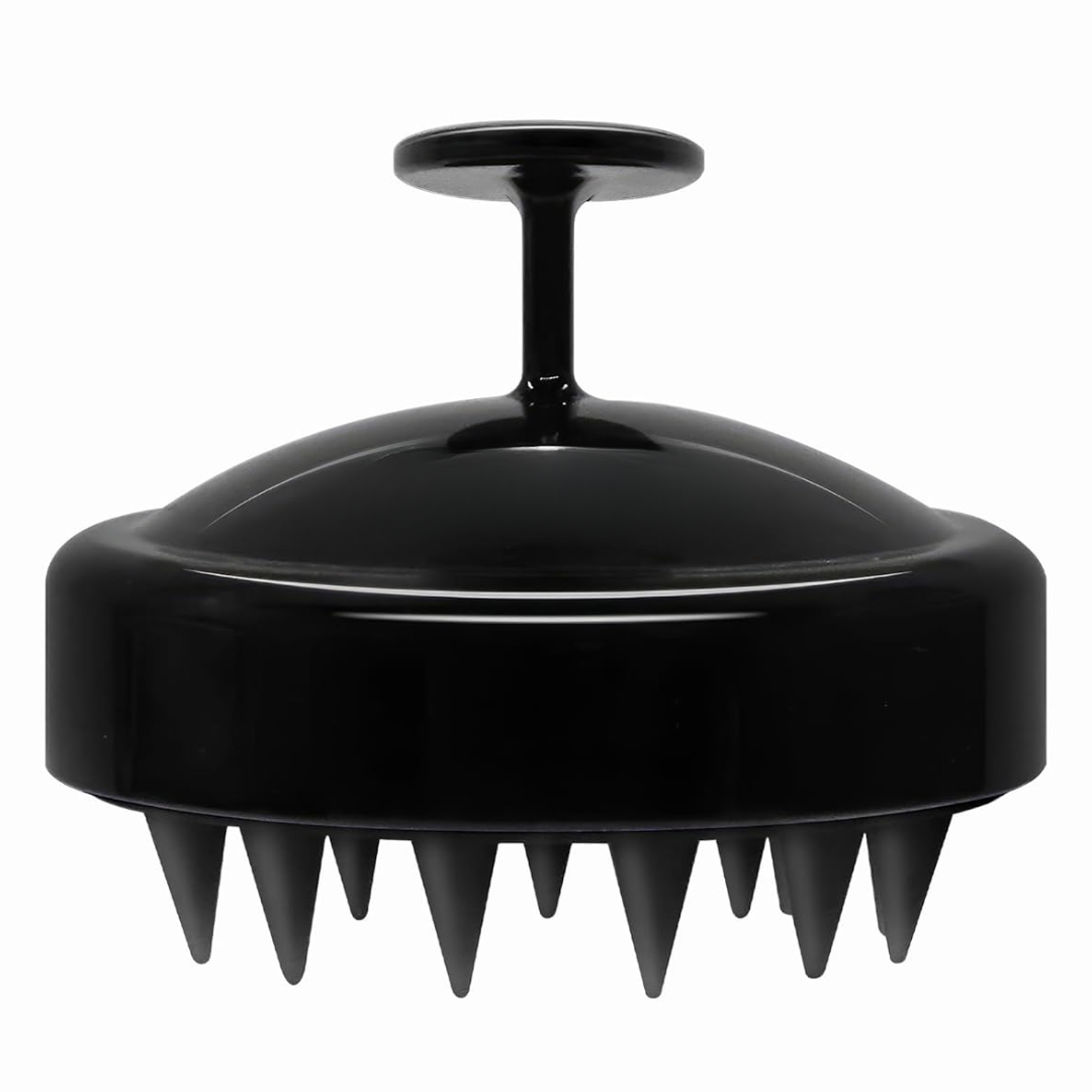 Scalp Massager & Hair Growth Brush-Black-State of Style