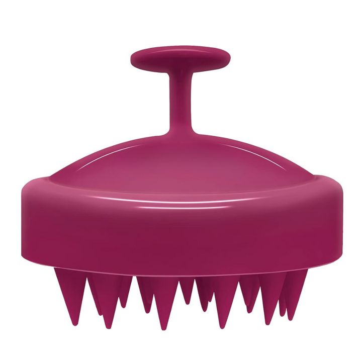 Scalp Massager & Hair Growth Brush-Dark red-State of Style